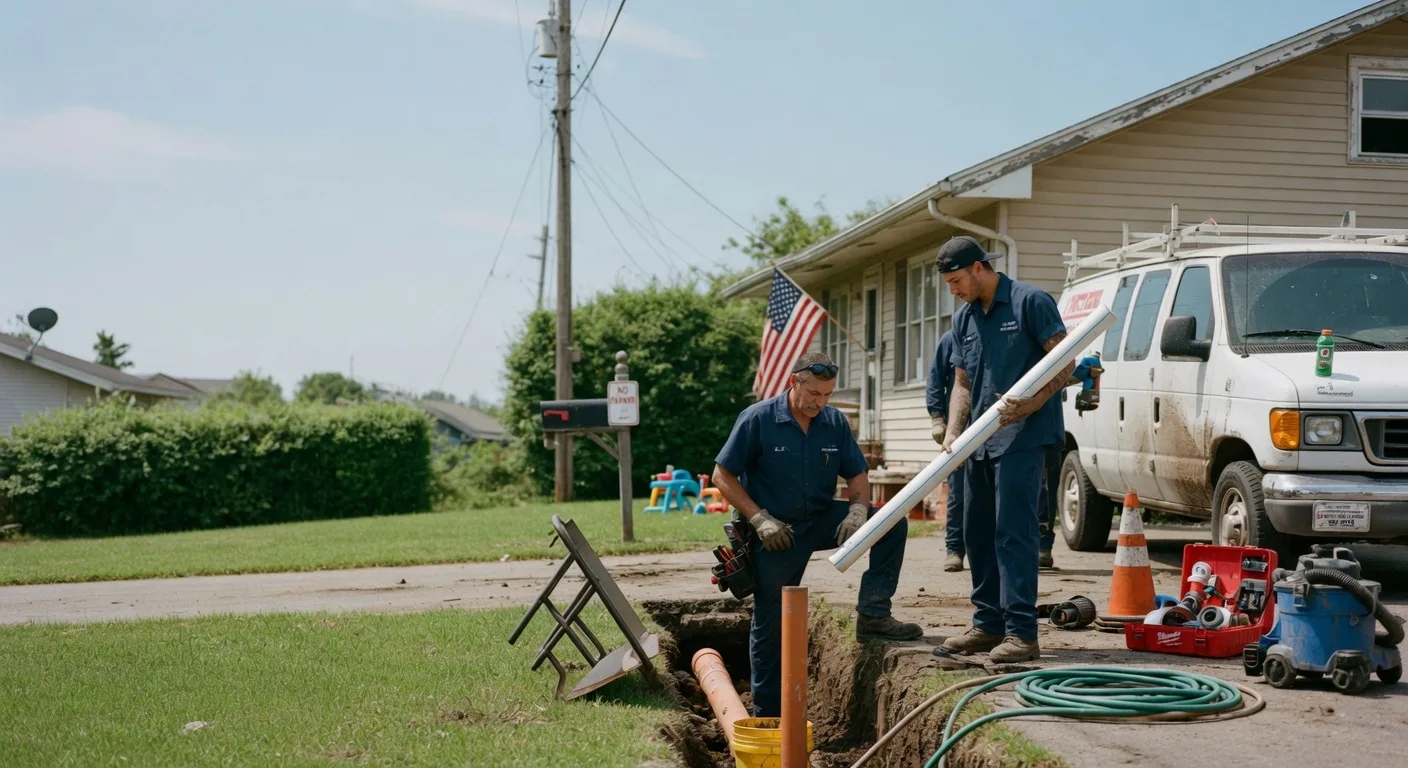 Clogged Drain Repair in Lewisburg, OH